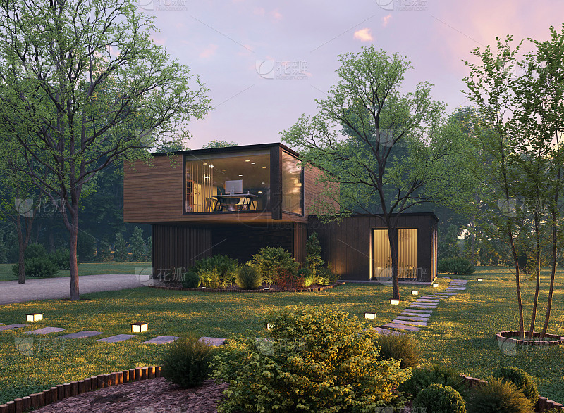 Flat Pack Prefabricated Modern Design Welding Shipping Container House for Living/Office/Accomodation/Shop/Restaurant