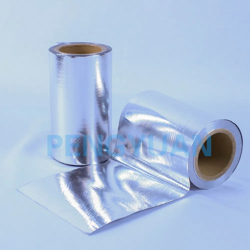 Metalized Pet Film Aluminium Foil Woven Fabric Thermal Insulation Foil Heat Building Insulation Material