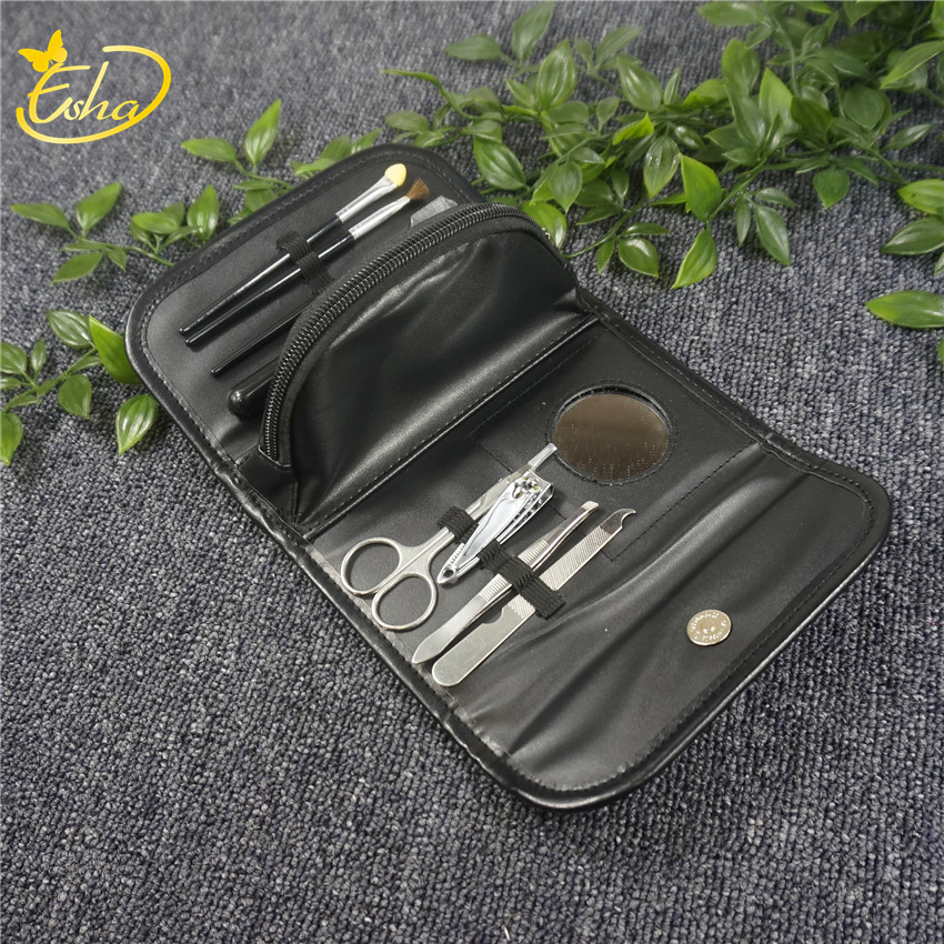 Nail Manicure Tools Set Nails Clipper Scissors Tweezer Knife