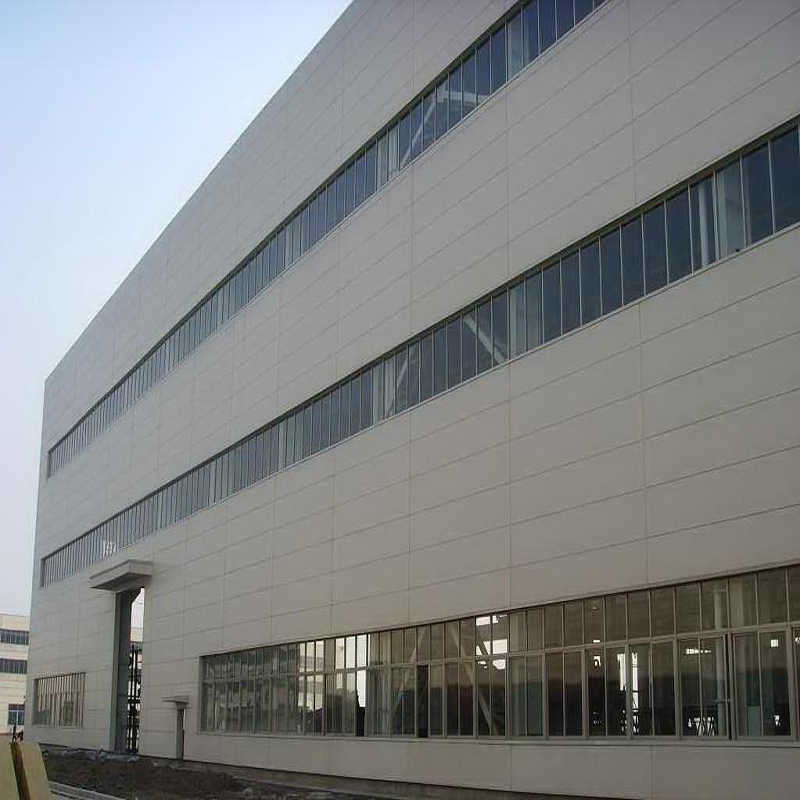 Steel Structure Framed Commercial Office Building Structural Steel Truss Prefab Construction with Drawing