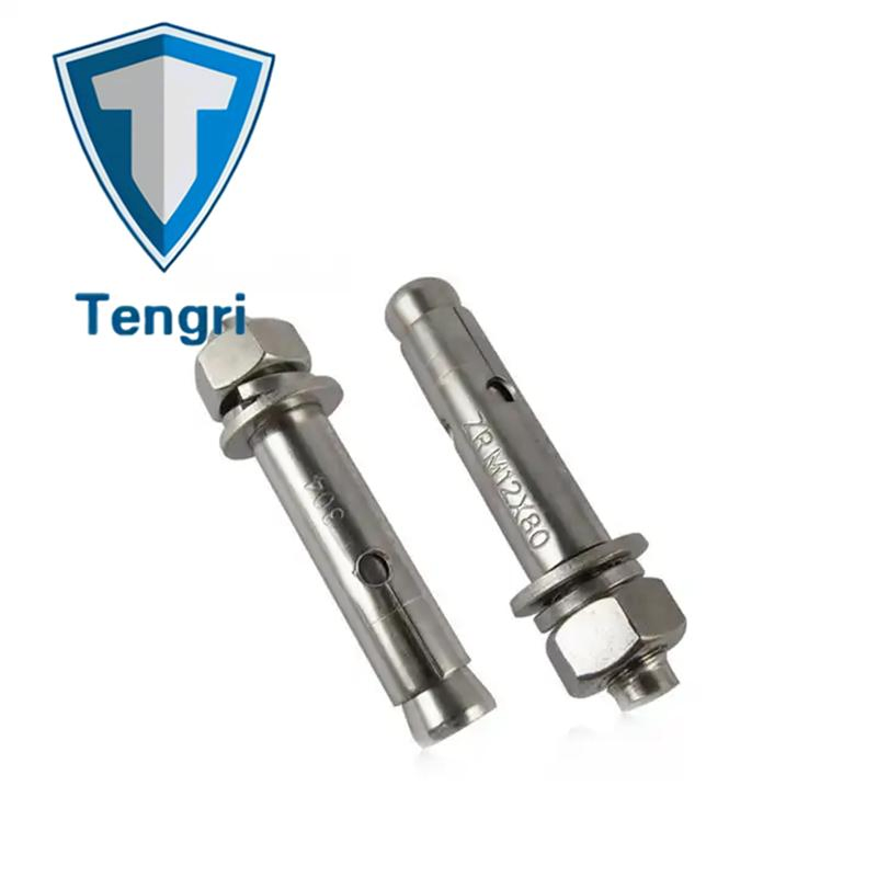 Анкерный болт клиновой с гайкой для лифтов