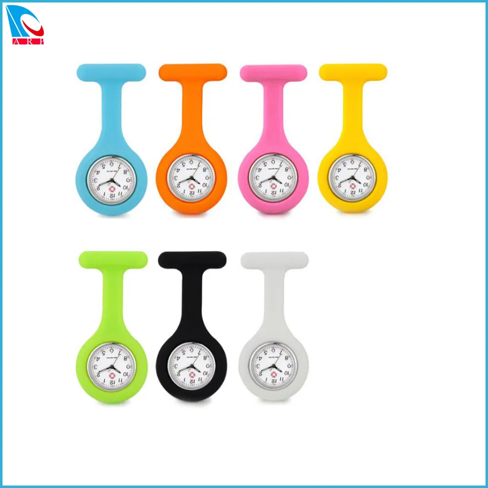 Good Quality Manufacturer Wholesale Silicone Nurse Pin Watch