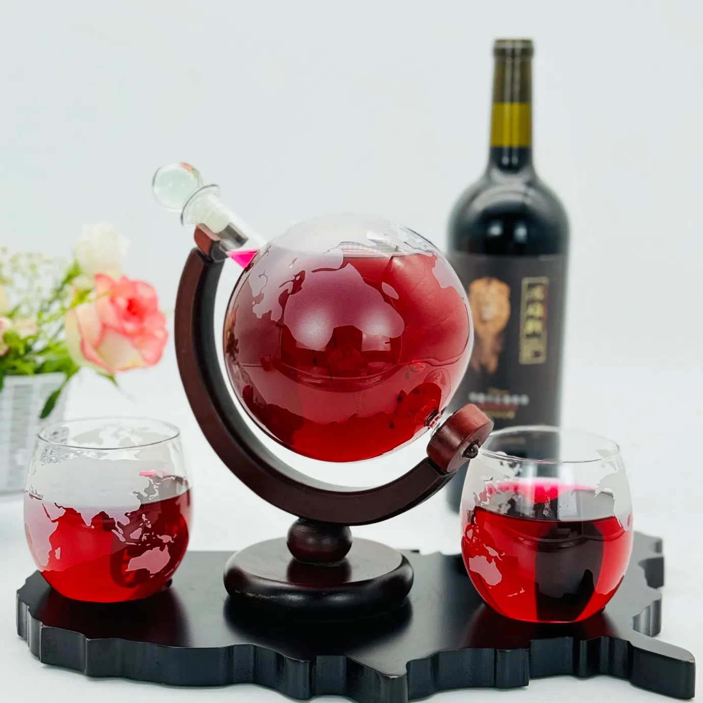 Hand Made Glass Decanter for Wine and Whisky - Newauto
