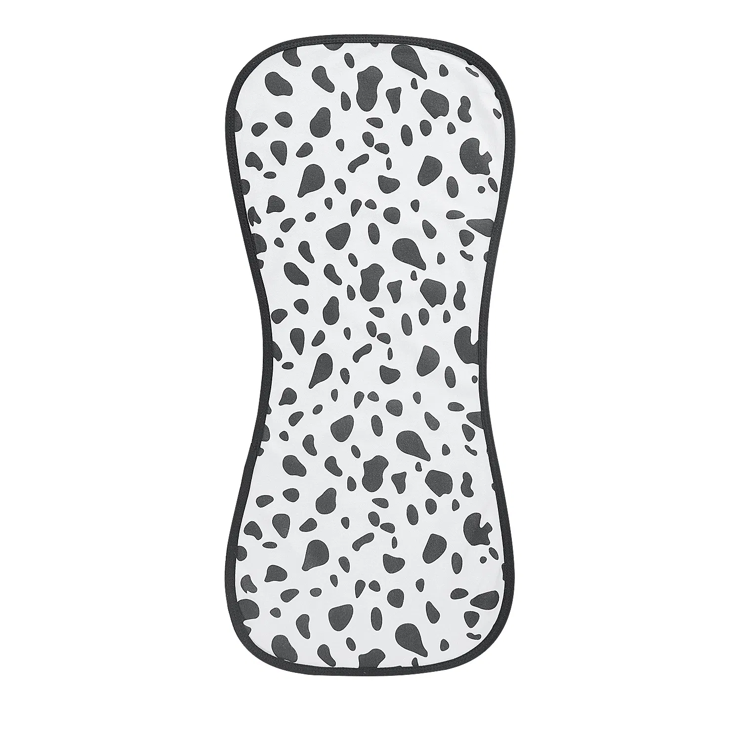 Custom Printed Burp Cloths Set Premium Organic Cotton Muslin for Spit up Protection and Newborn Bib Needs