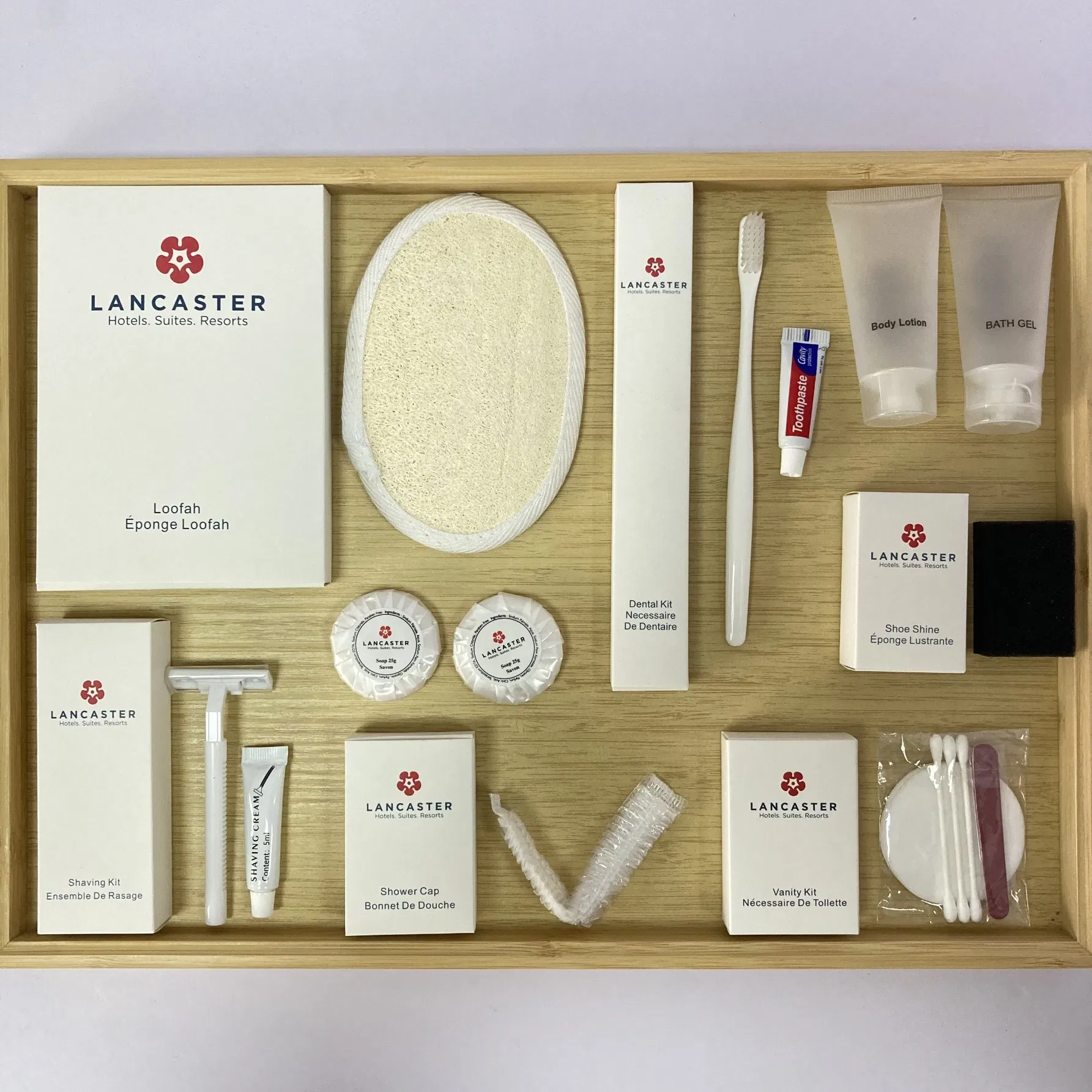 Wholesale 5 Star Hotel Bathroom Supplies Custom Logo Disposable Guest Amenities for Hotels