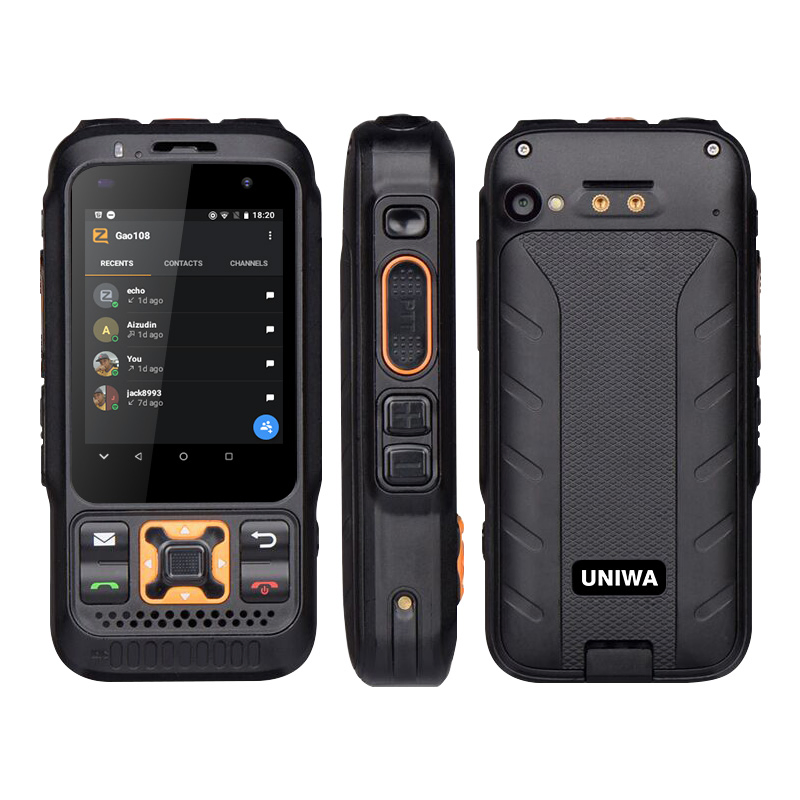 Смартфон-рация Uniwa F30S с 4G, Android 8.1, защитой IP68