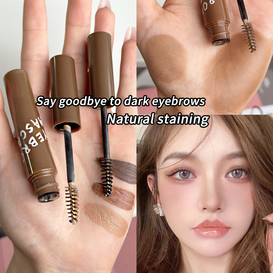 Flake-Free Eyebrow Mascara with Smudge-Proof Formula creates Long-Lasting Makeup