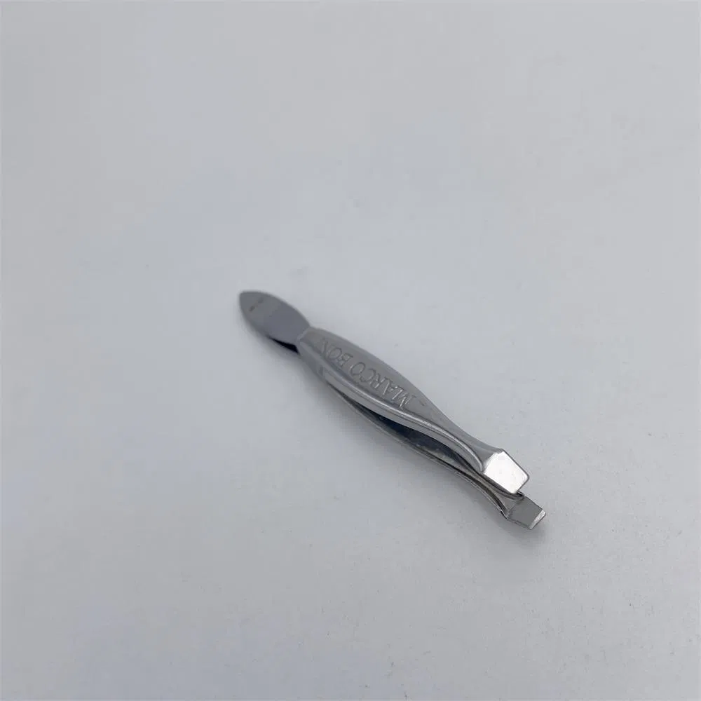 Foshan Fengdeli Makeup Beauty Eyelash Tweezers with Chrome Plating for Brazil Market