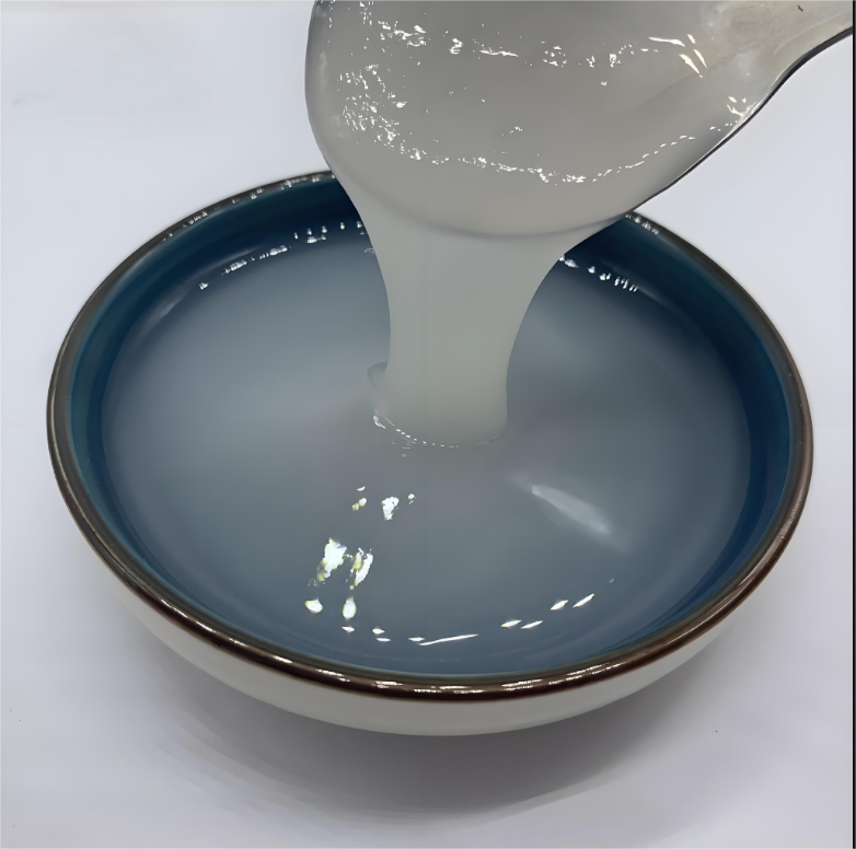 Water-Based Thickener of a Transparent Color