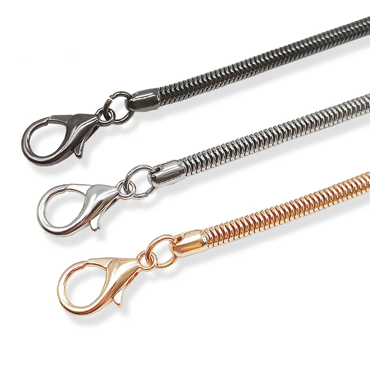 Fashion Jewelry Pure Titanium Bead Chain 2.0/2.4/3.0/4.0m Fashion Accessories Men's Beads Necklace