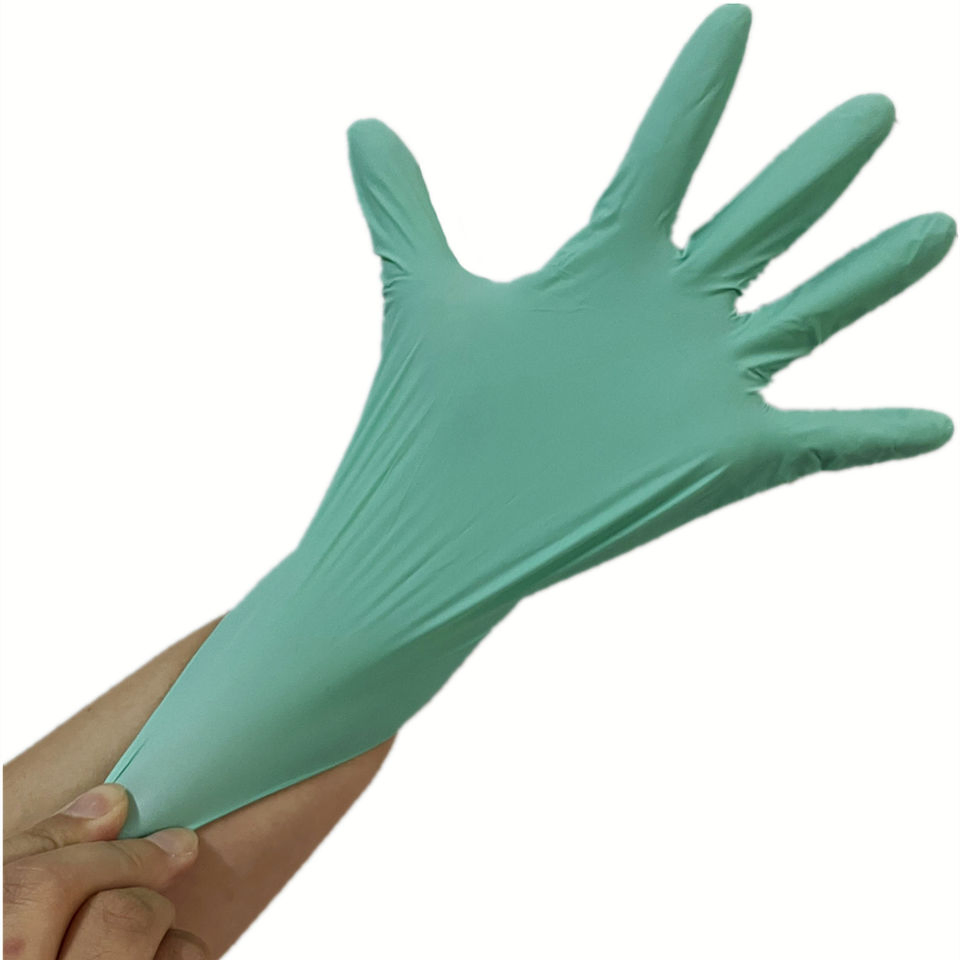 China Great Large in Stock 100PCS Per Box Food Grade Vinyl/Nitrile Color Blend Gloves Power Free Examination Gloves