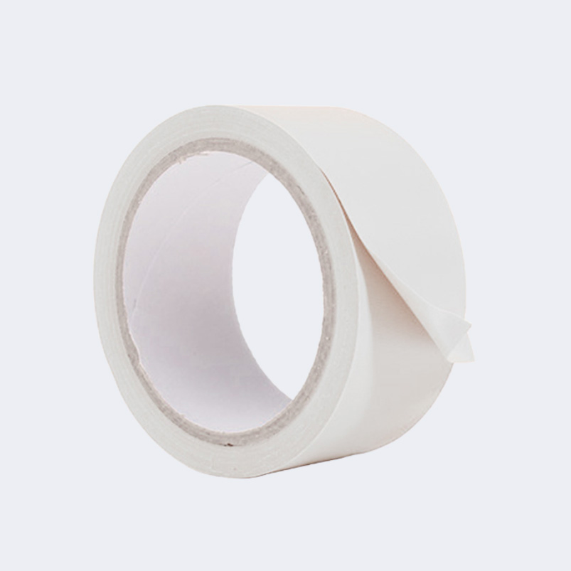 Custom No Residue Waterproof Printed Duct Tape White PVC Embossed Duct Tape