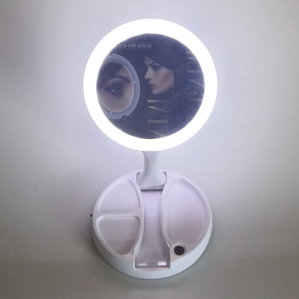 Yichen Foldable LED Compact Makeup Mirror