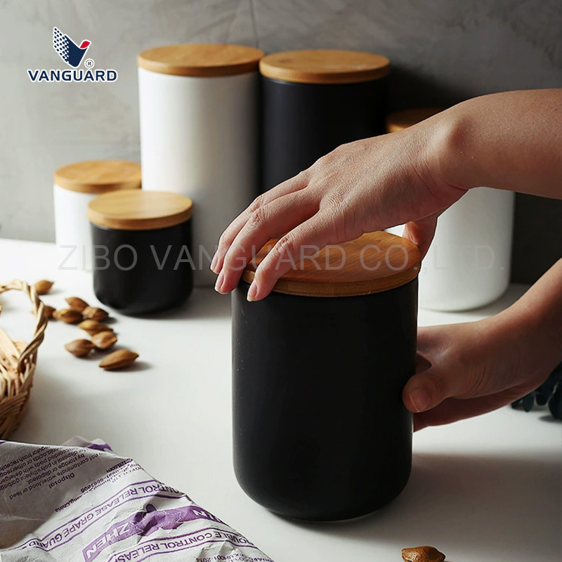 Керамический контейнер для сахара с крышкой