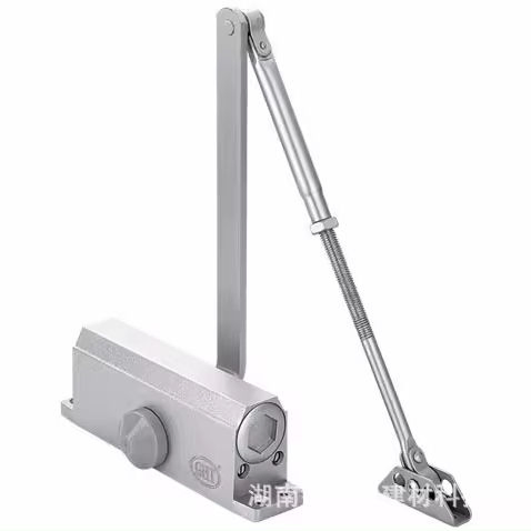 Modern Design Automatic Door Closer Convenient Installation 45-65kg Adjustable Spring Durable Alyminium Steel Iron Materials Door Closer