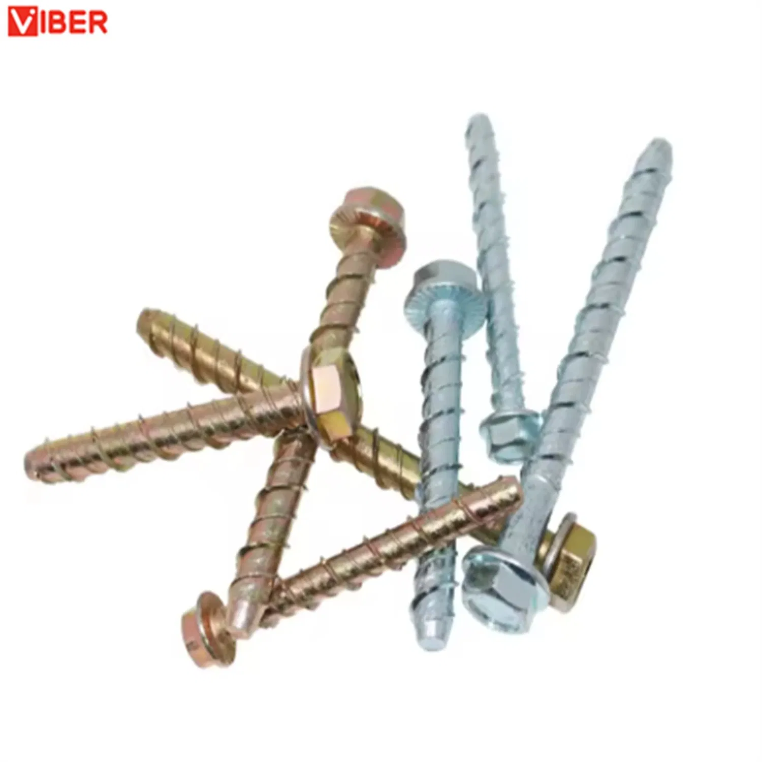 M6 M8 M10 M12 M16 Hex Head Multi Fix Thunder Concrete Bolts Screw Anchor Fixings
