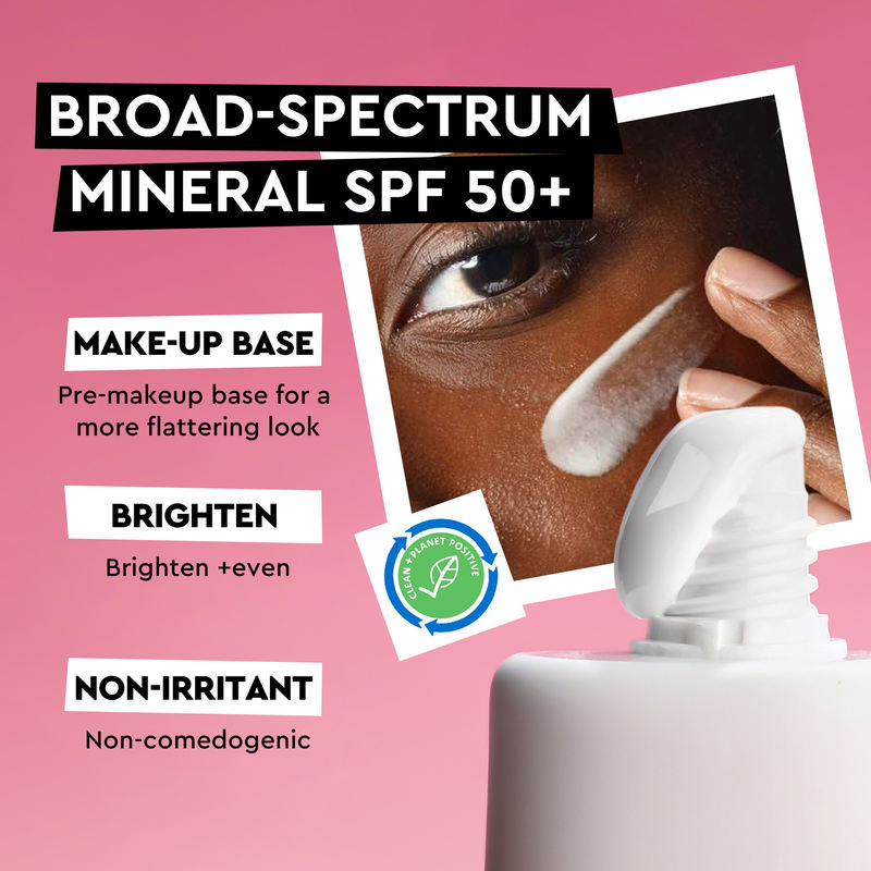 Waterproof Moisturizing Facial Vegan Mineral Cream SPF 50 Sunscreen Bb Balm Face Makeup Primer