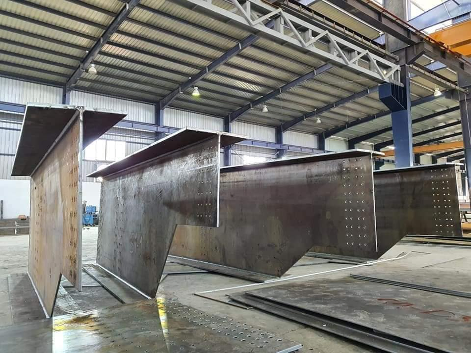 Customized Designed High Quality Columns and Beams Steel Structure