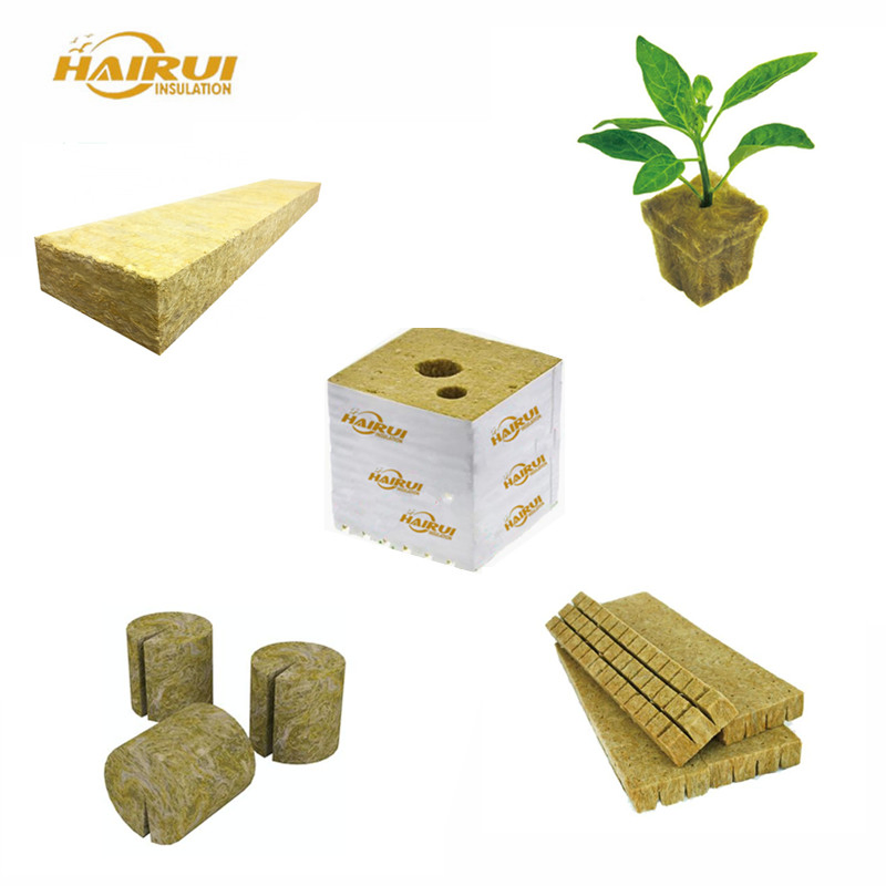 Agriculture Rock Wool Factory Agriculture Rockwool Cubes/Blocks/Slab