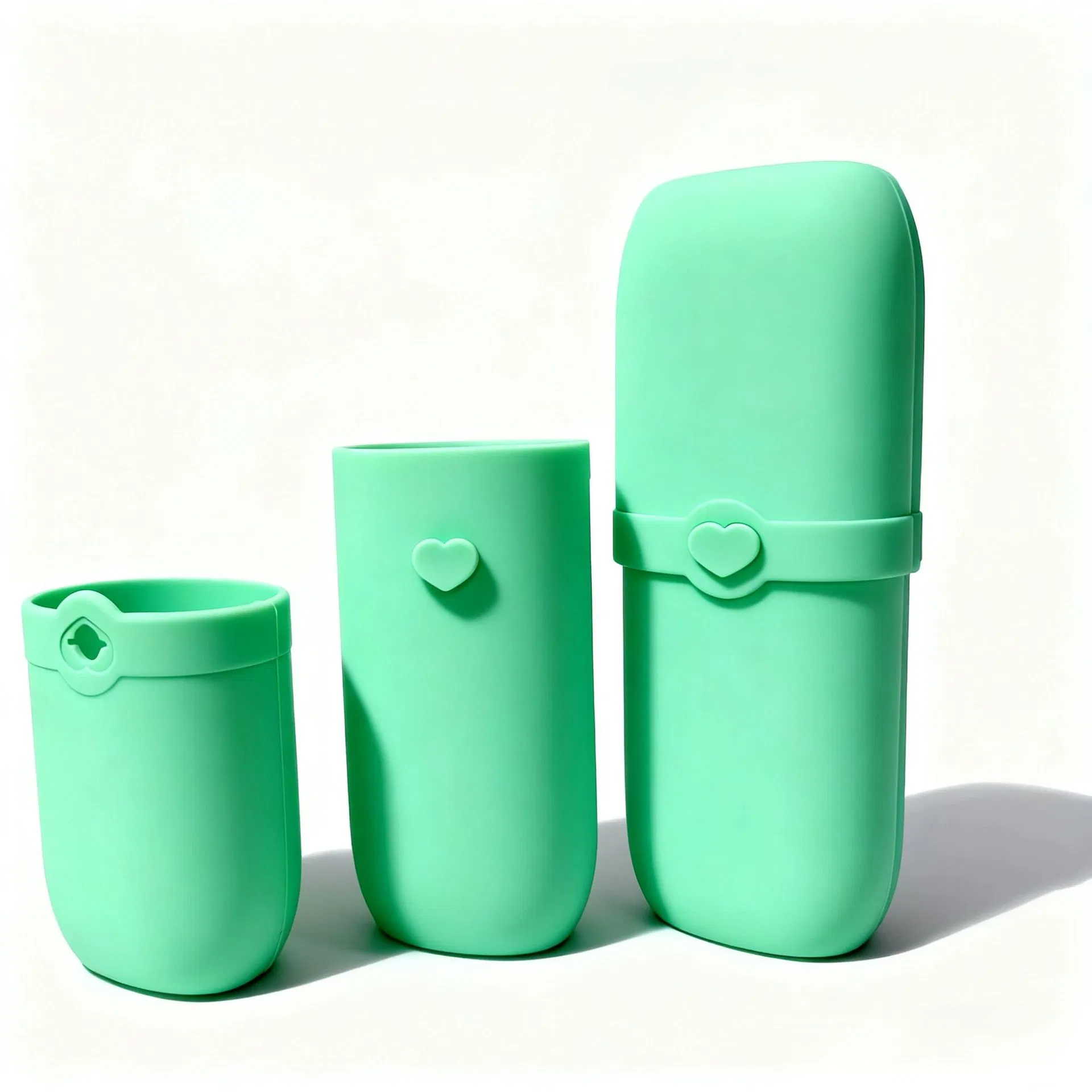 2025 New Model Silicone Makeup Brush Storage Bag