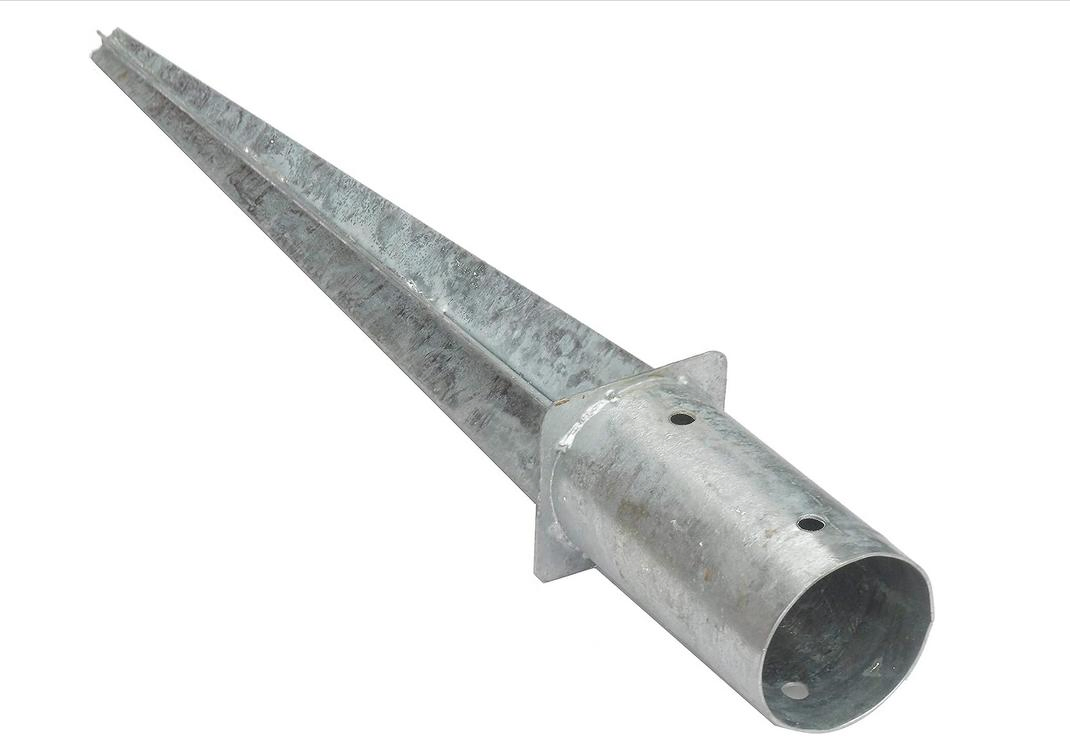 Грунтовый анкер круглый Besto 101ммx600мм для столбов