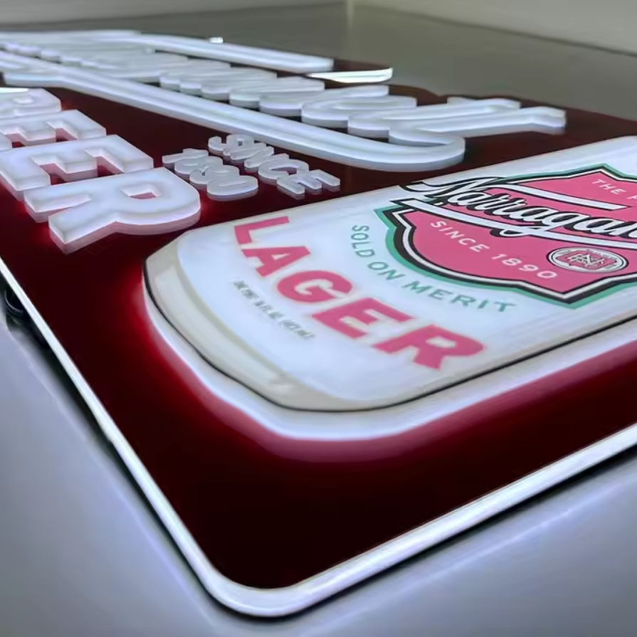 Indoor & Outdoor Sign Customizable Acrylic Ultra-Thin LED Light Box