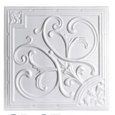Super Light Expanded Polystyrene Foam Ceiling Tiles