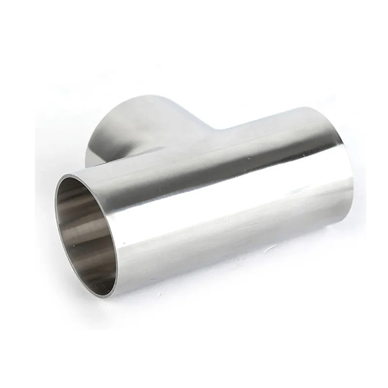 Premium Sanitary Short Weld Tee 3 Way Pipe Fitting in SS316L