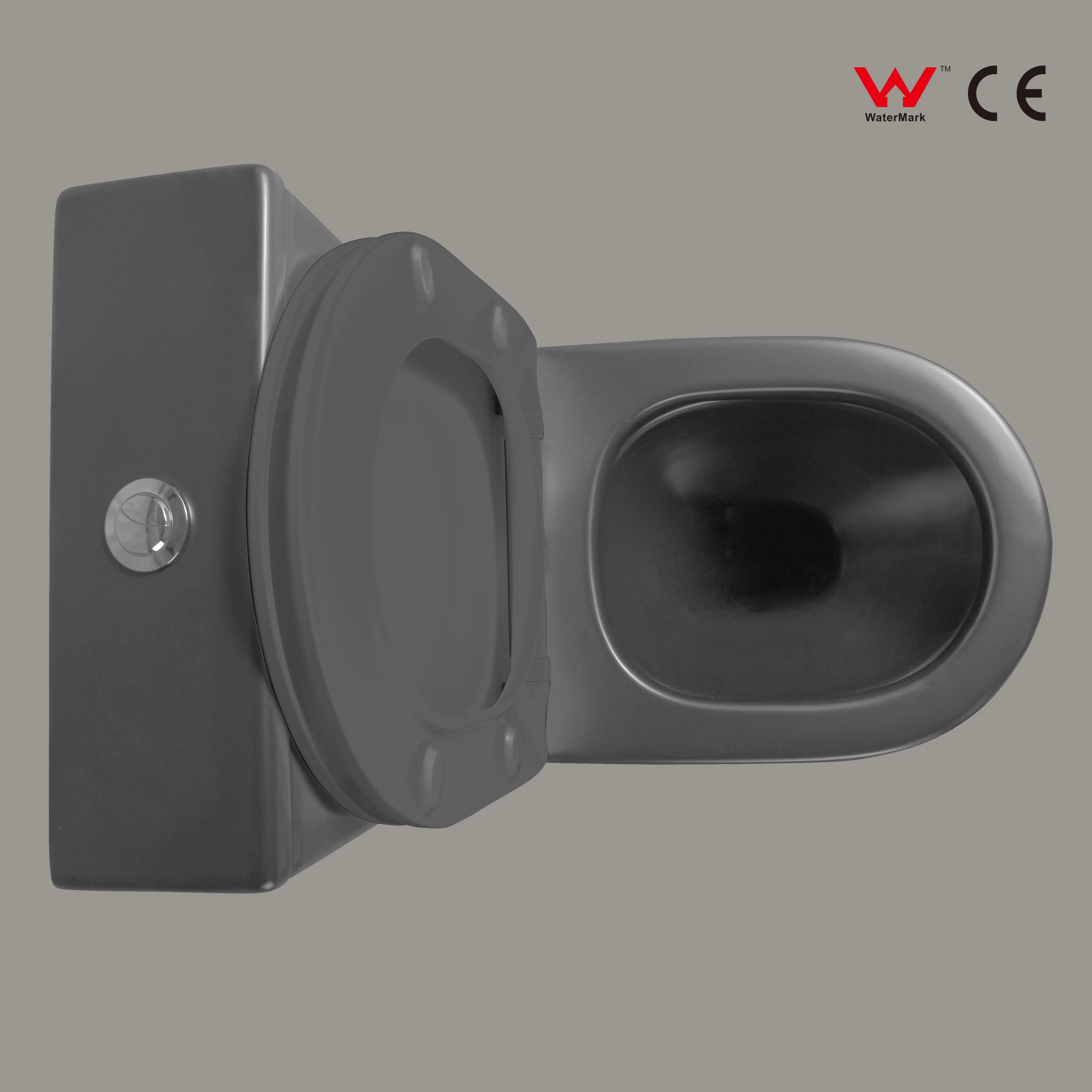 Chaozhou Wholesale Two Piece Multi Color Matte Grey Toilet