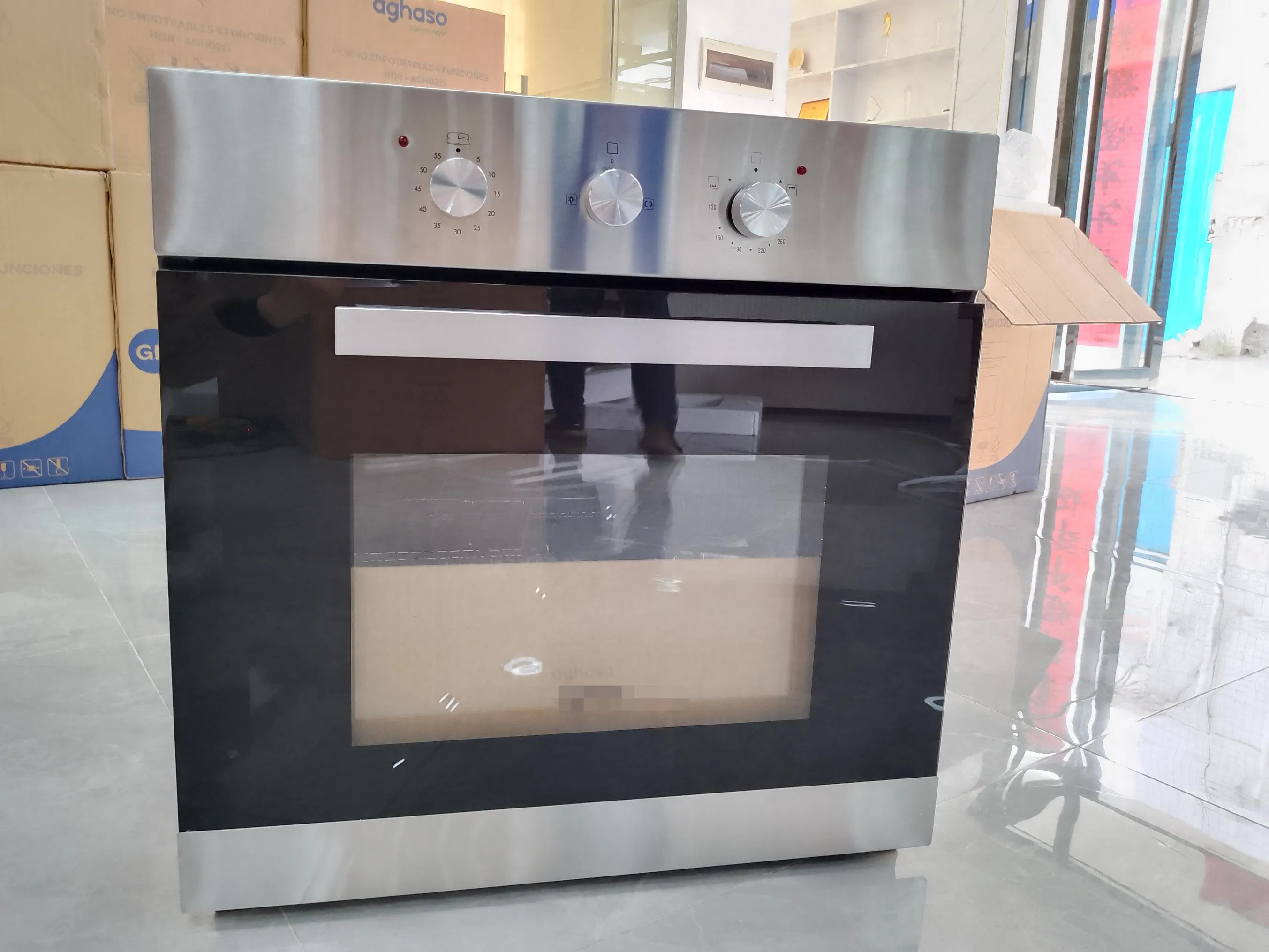 Hot Sale 56L 60cm Built-in Electric with Gas Ovenl Pizza Oven Baking Oven
