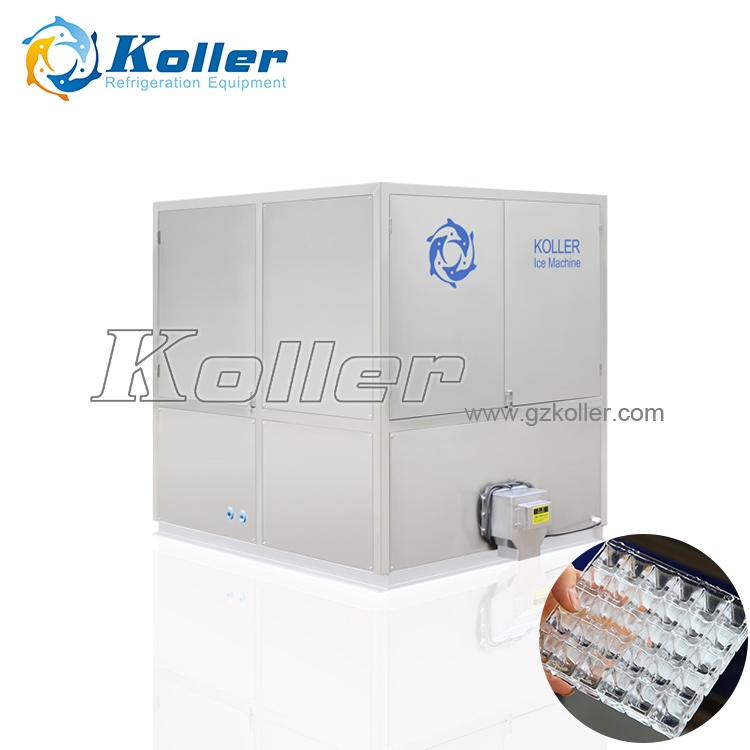 Koller CV1000 Commercial Cube Ice Machine 1 Ton Ice Maker