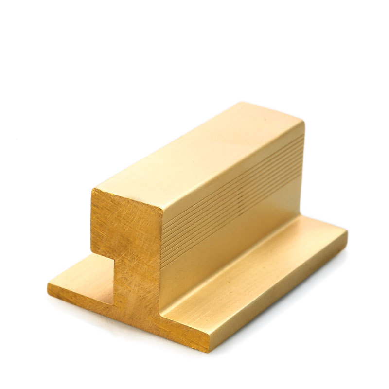 High Quality Brass Extruded Door Profiles Custom Copper Villa Door Copper Extruded Profiles