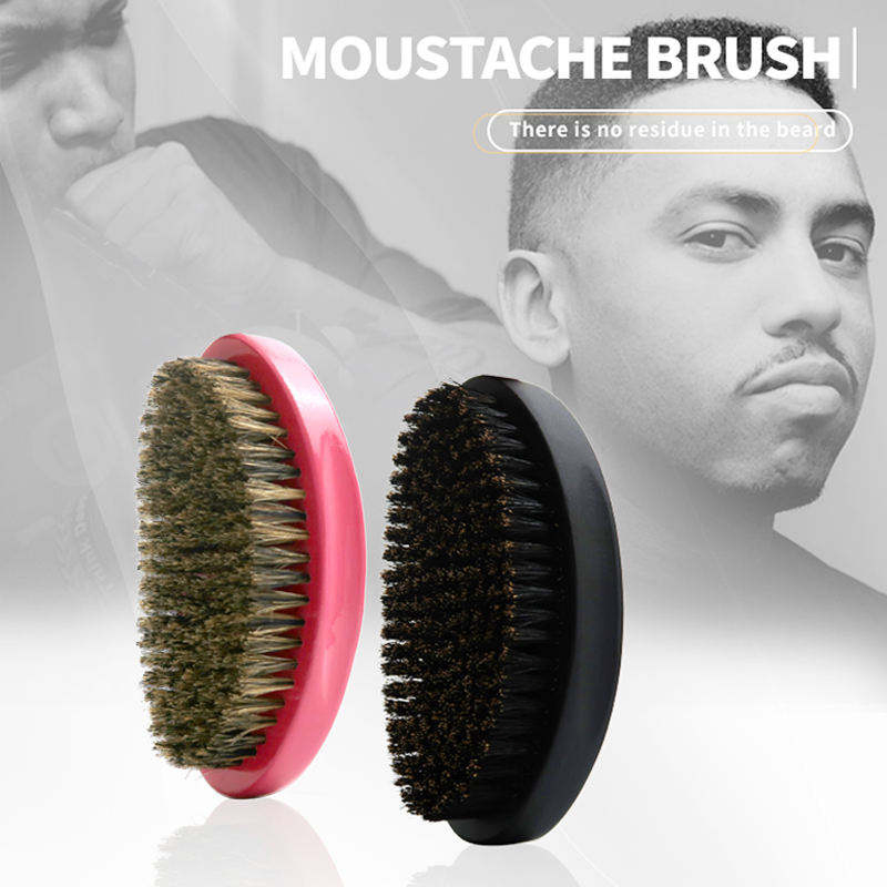 Wholesale Custom Wooden Beard Brush Professional High Quality Natural Boar Bristle Beard Brush for Man