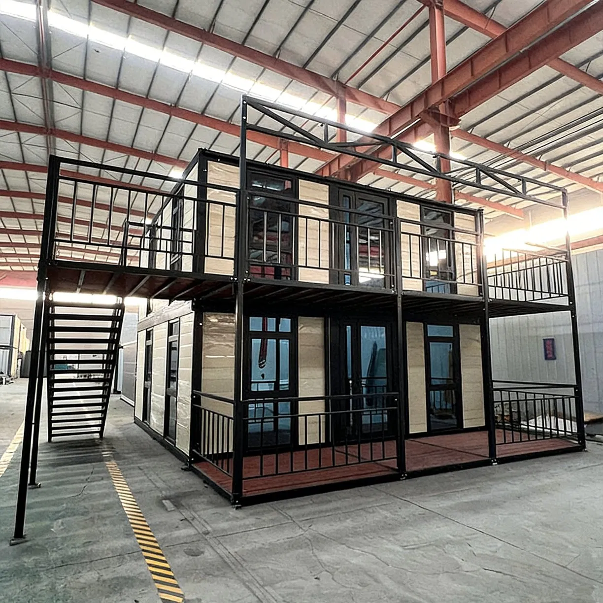 Factory Customized Prefabricated Structure Mobile Folding House Sleeping Container House Hotel Office Warehouse Customized Expandable House