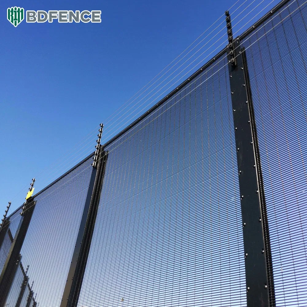 Heavy-Duty Anti-Climb Steel Fence for Secure Driveway Access