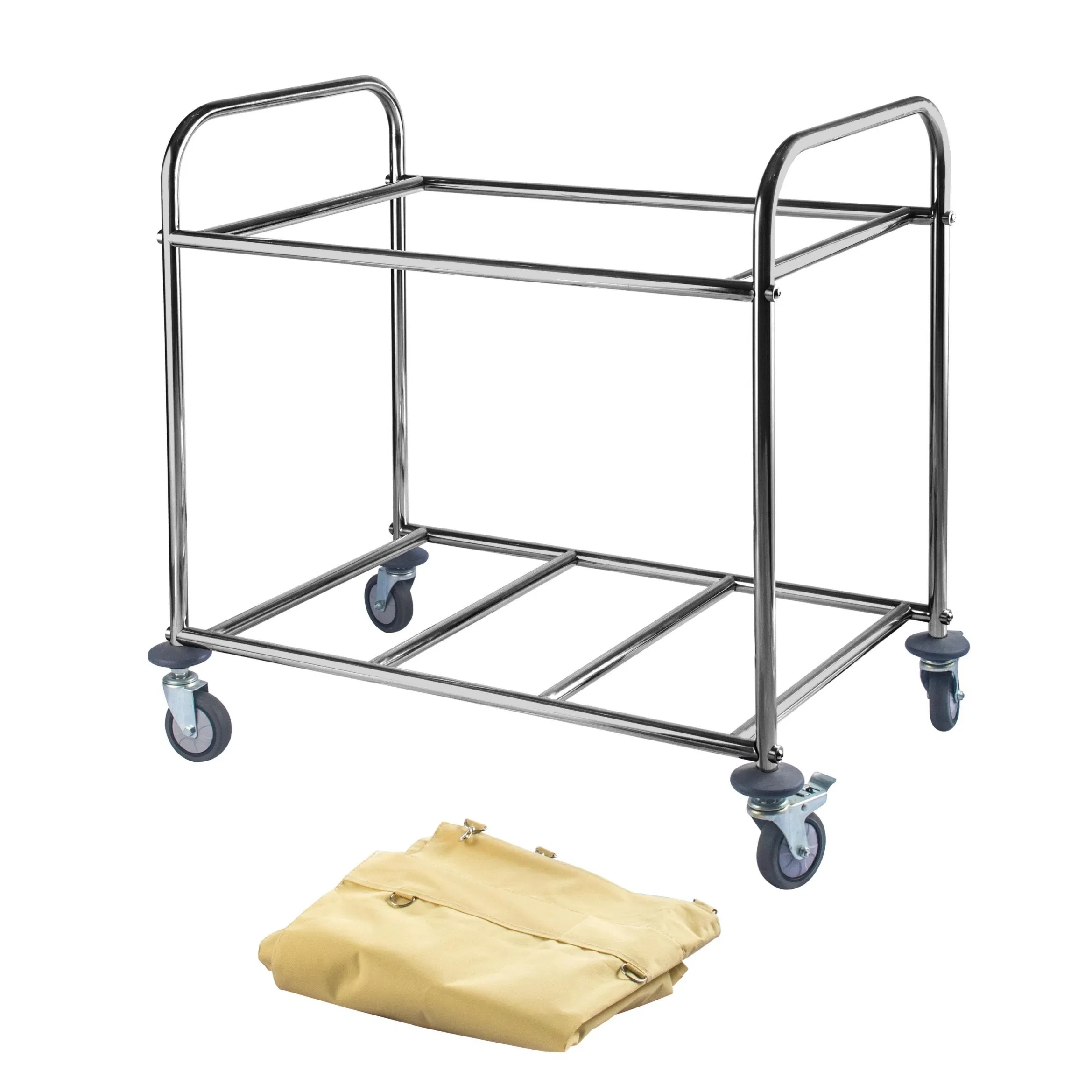 Durable Commercial Laundry Cart for Easy Transport and Storage