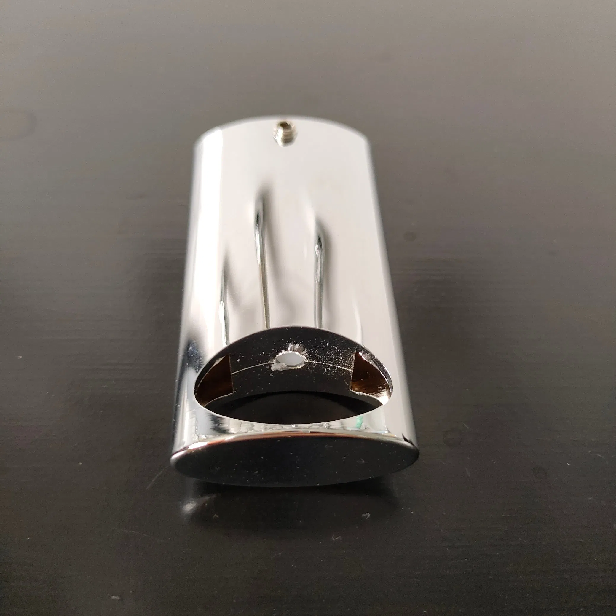 Chrome Polished Shower Head with Durable ABS Plastic Holder