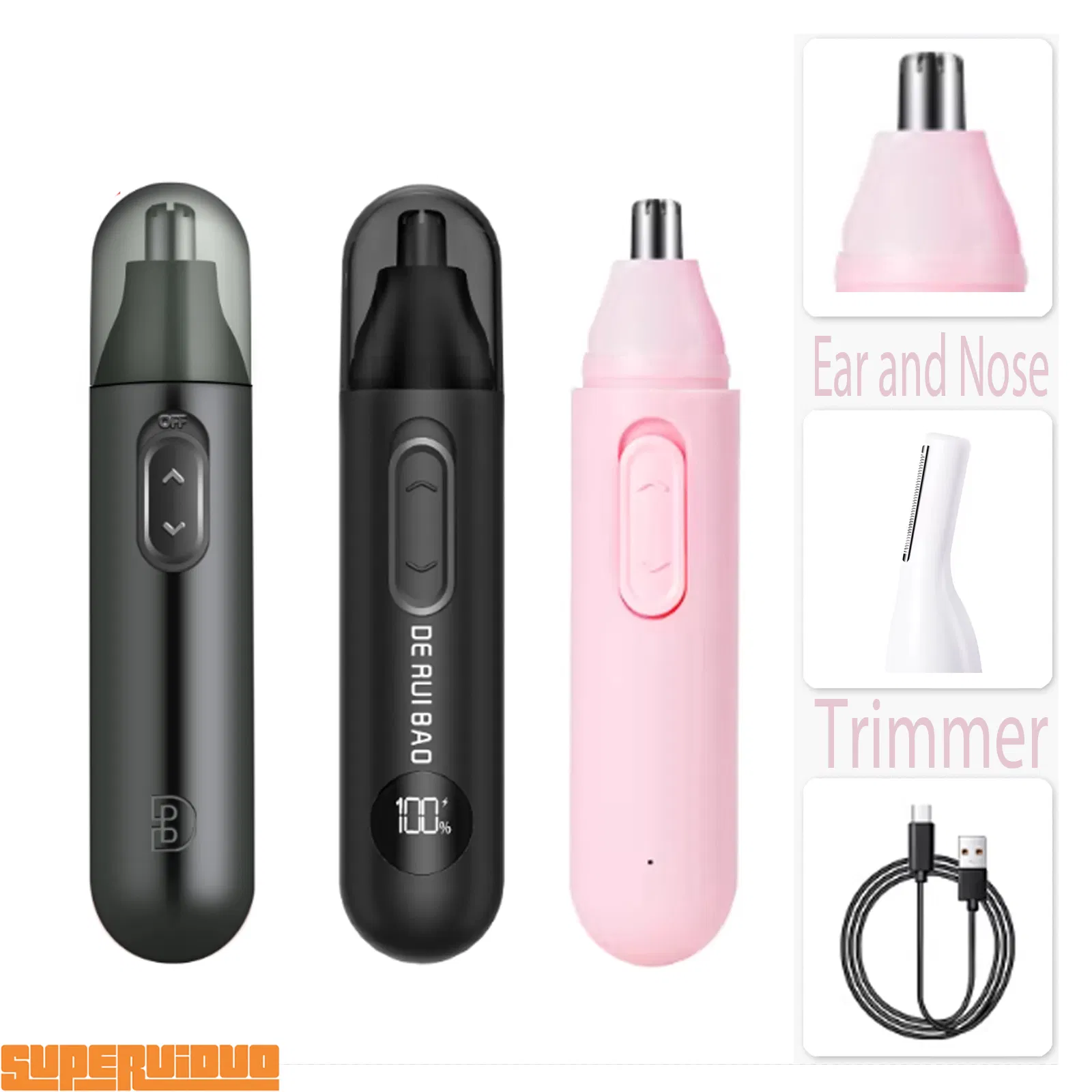 Accurate Shaving System Without Irritation Nose Hair Trimmer