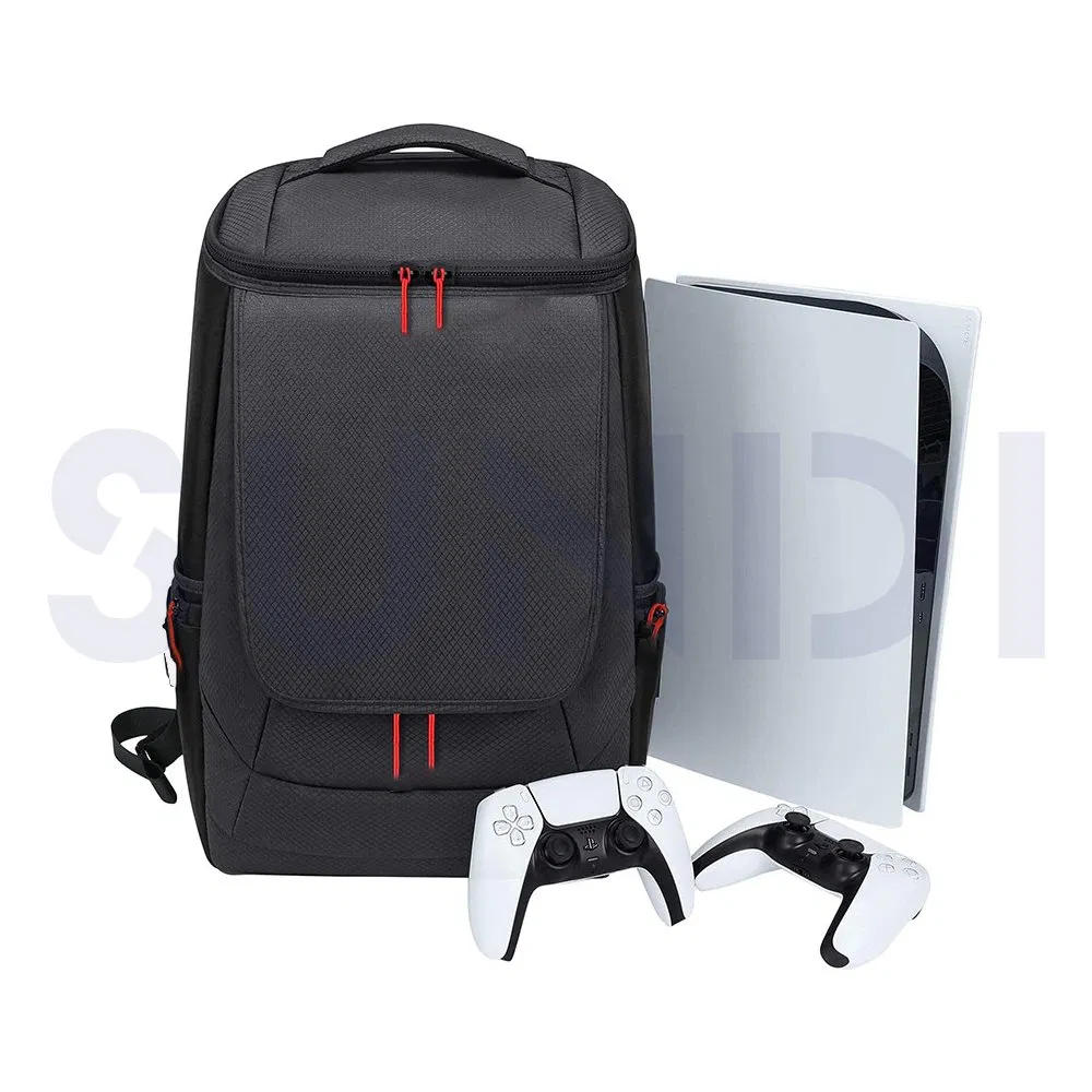 Hot Sale Waterproof Game Console Accessories Storage Backpack Travel Shoulder Bag for PS5