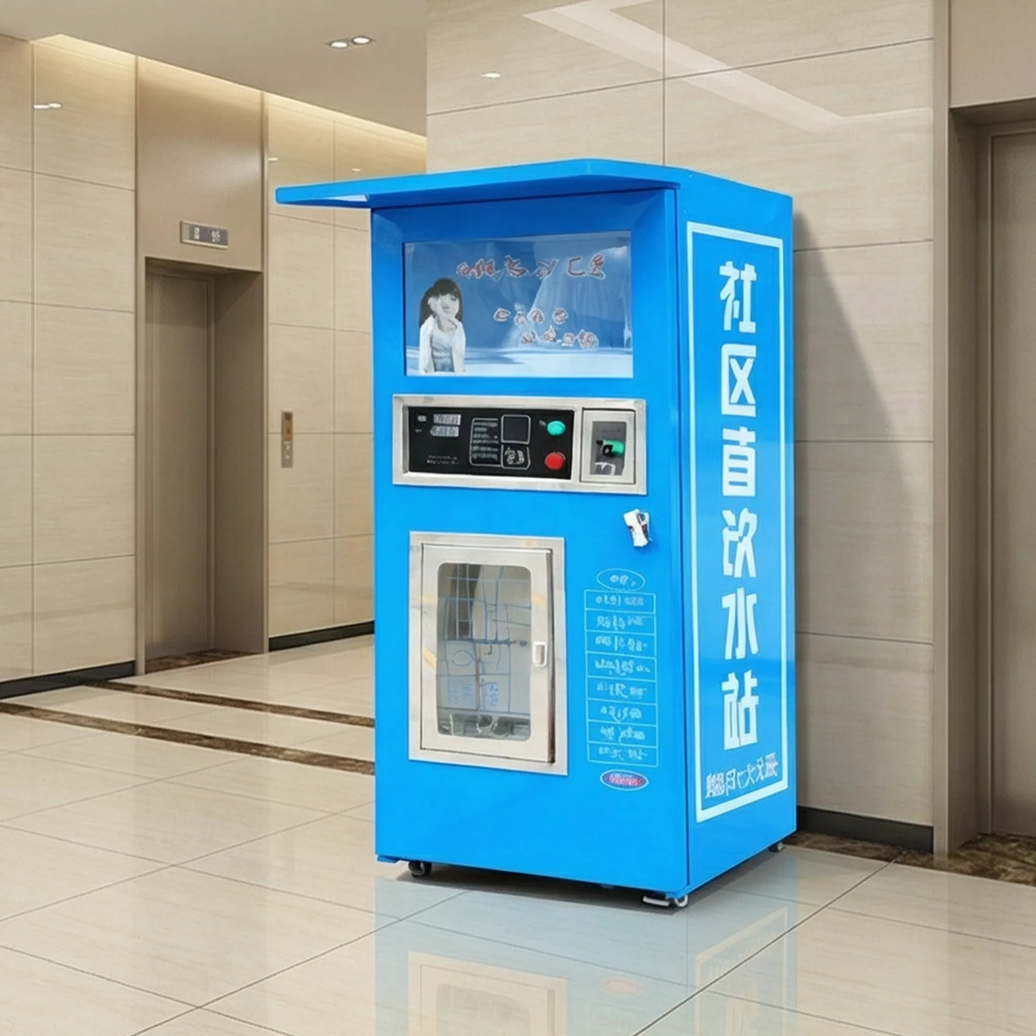 Self-Service Water Dispensing Machine for Effortless Hydration Anywhere