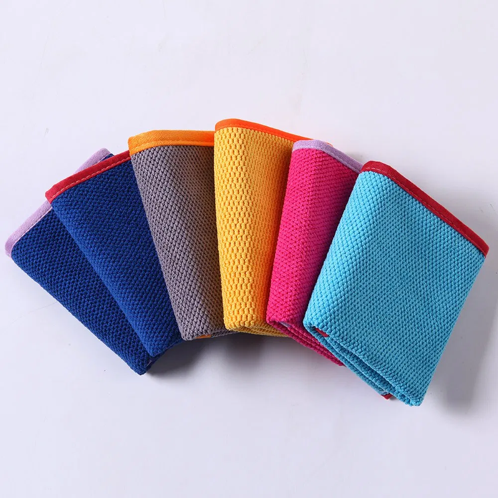 Microfiber Detailing Cleaning Drying Hand Towel Dish Cloth Tea Towels Kitchen Carwash