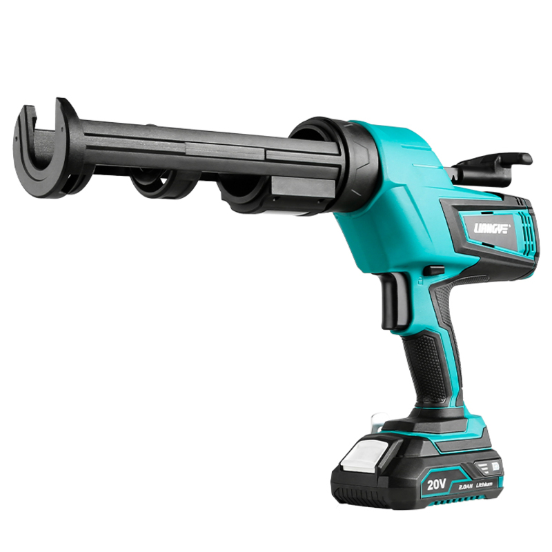 Liangye Battery Power Tools 20V Heavy Duty Cordless Silicone Caulking Gun