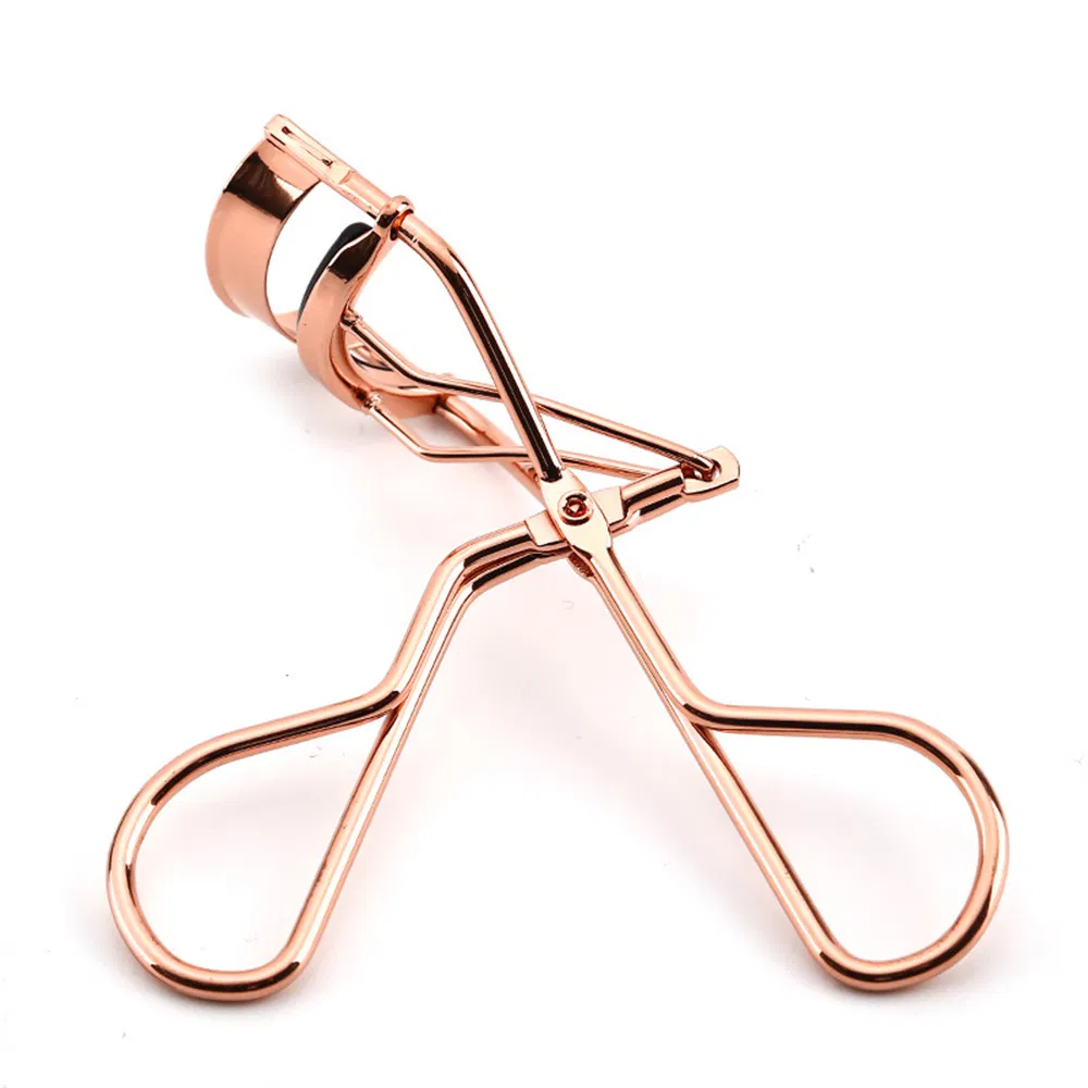Promotional Rose Gold Stainless Steel Classic Eyelash Curler for Make up