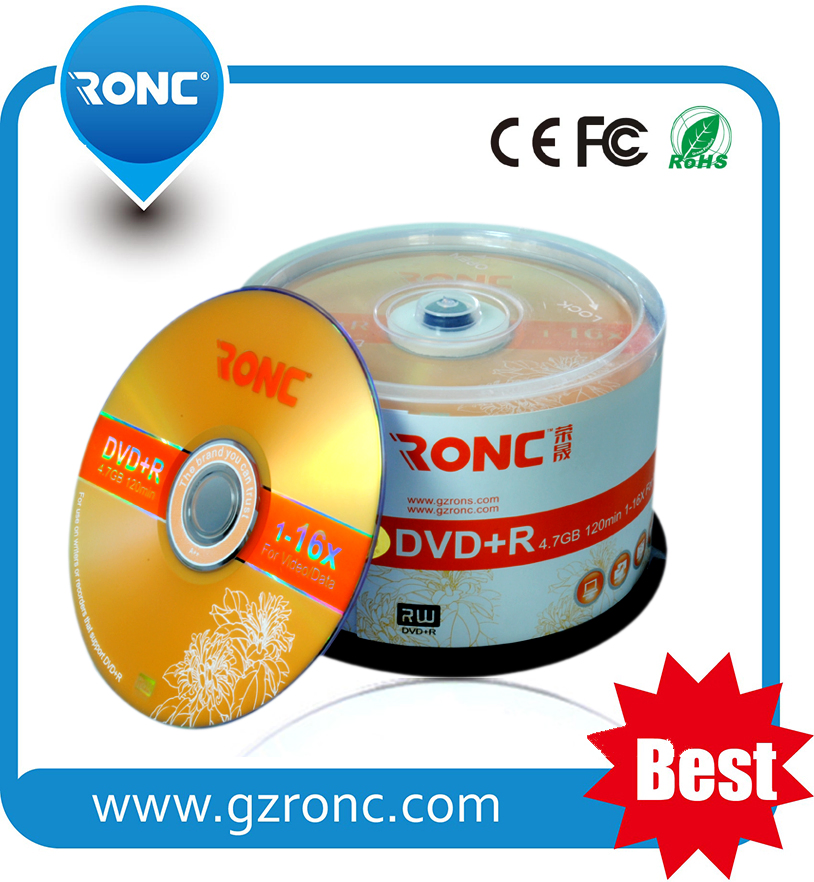 Чистые DVD-R диски 4.7ГБ Ronc (OEM)