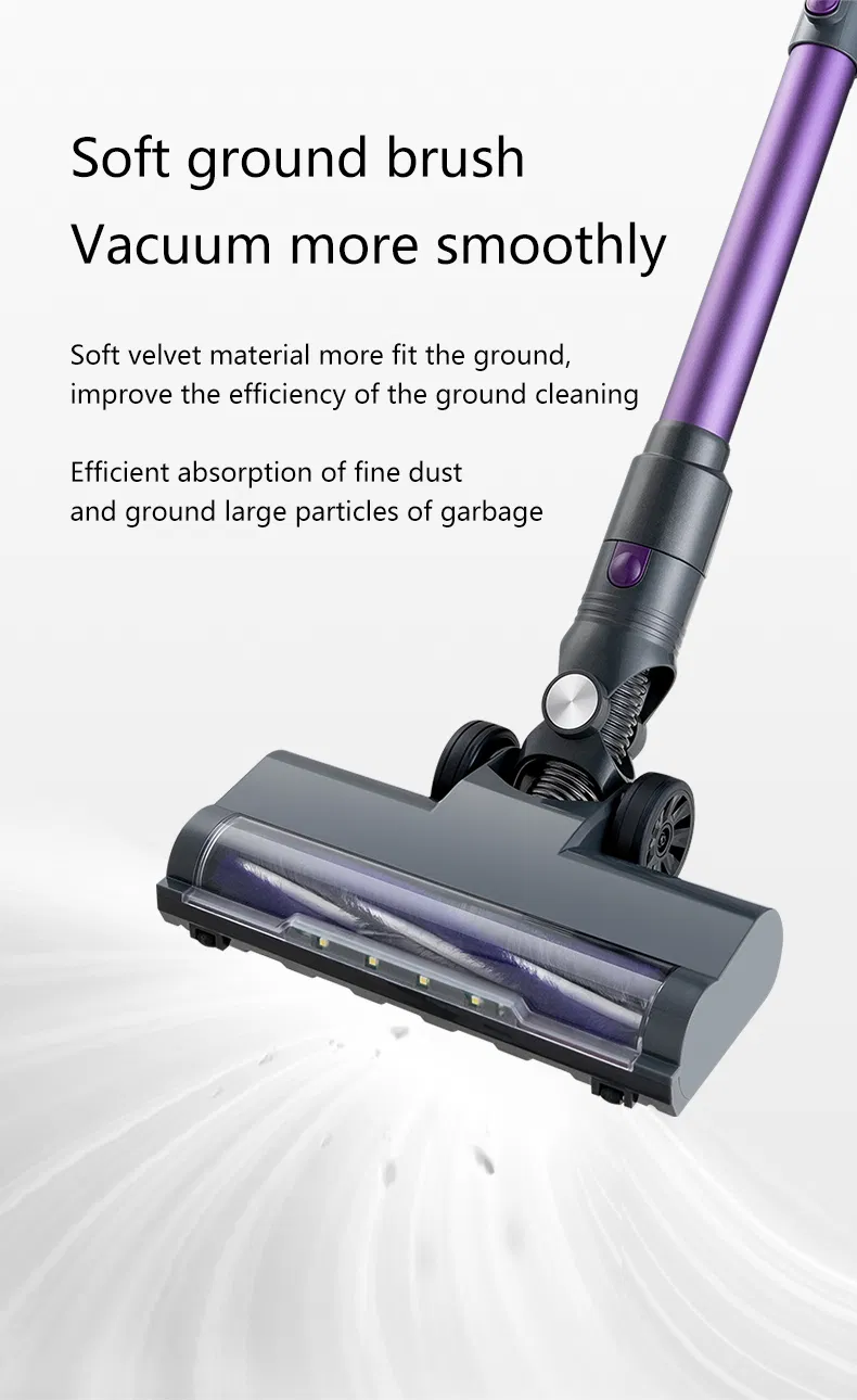 Cordless Stick Vacuum Cleaner Rechargeable for Home Cleaning Strong Suction