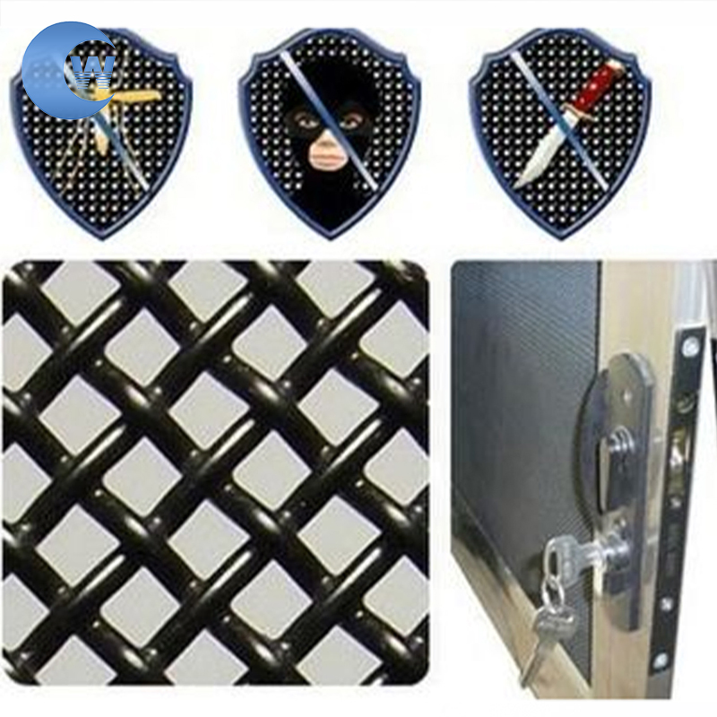 Anti-Theft Stainless Steel Security Screen Mesh/King Kong Mesh Used for Window and Door