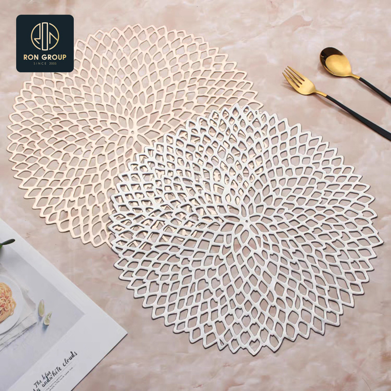 Wholesale Washable Waterproof Anti Slip Ins Placemat for Dining Restaurant Hotel Coffee Shop