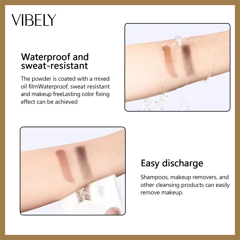 Lazy People Hairlinepowder Contouring Eyebrow Powder Oil-Control Pigment Hairline Powder