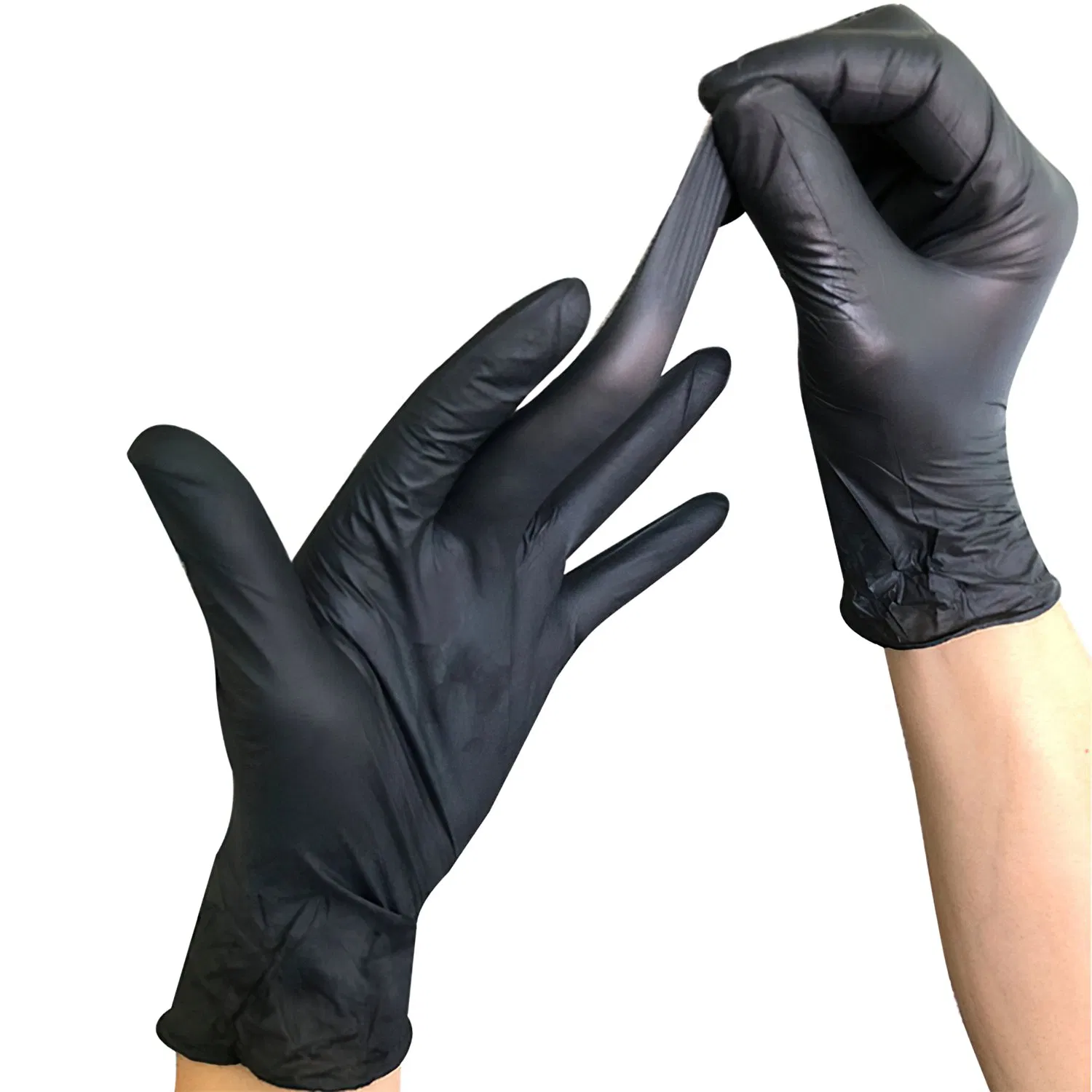 Industrial Automobile Shop Black Nitrile/Vinyl Use Garage Nonmedical Heavy Car Repair Use Tool Gloves