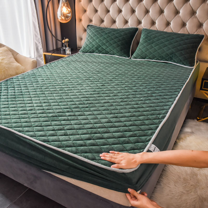 Customized King Size Terry Cotton mattress Topper Waterproof Mattress Protector